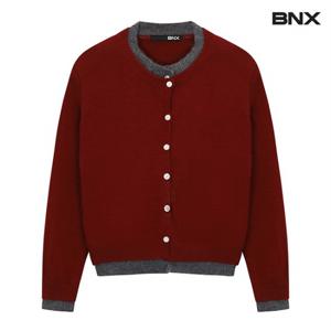 정상가:69,000 | 컬러 배색 레이어드 니트 가디건 (BW4CD014L0)