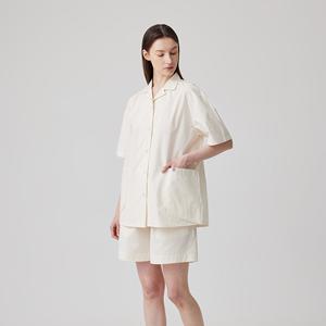 오가닉코튼 숏 슬리브 세트 (내추럴 아이보리)