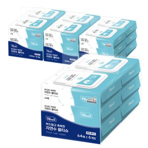 자연수 물티슈 64매 6입 4팩