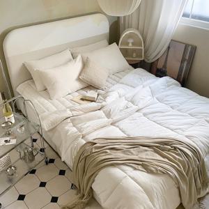 필굿 알러지케어 사계절 이불세트 크림화이트(SS/QK/SK)