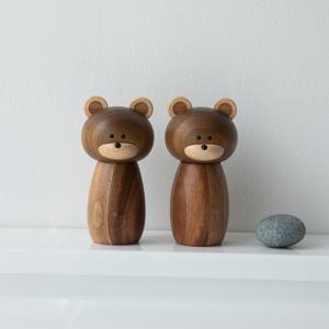 곰돌이 후추 그라인더 소금 분쇄기 소금후추 통후추 소금통