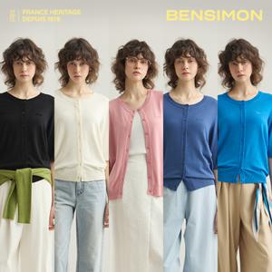 25SS 여성 반팔 니트 가디건 SET