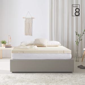 클라우드 천연라텍스 토퍼 매트리스 5cm 퀸 + 속커버