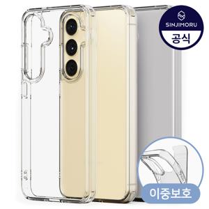 정품 에어클로 갤럭시S25 S24 S23 S22 S21 플러스 울트라 엣지 FE 노트20 Z플립 6 5 4 3 A17 56 36 55 35 하드 범퍼 투명 케이스
