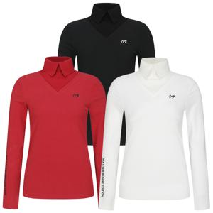 사은증정 [마스터바니] 여성 소프트 니트 카라 이너 티셔츠 421C4TI054