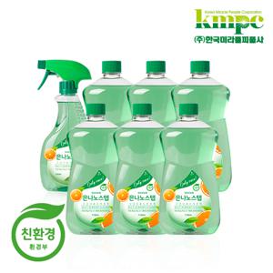 은나노스텝시즌3 다용도세정제 실속패키지 본품1개+리필6개