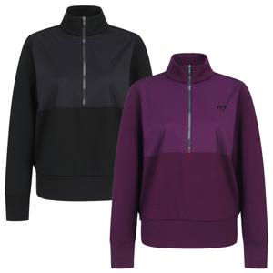 사은증정 [마스터바니] 여성 우븐 믹스 하프 집업 티셔츠 421C4TR091