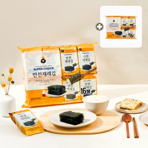 만전김 슈퍼초이스 만전김 도시락김 4g 16봉+16봉