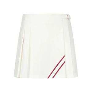 양말제공 [핑골프] 여성 사선 포인트 버클 플리츠 큐롯 스커트 121E3PC152