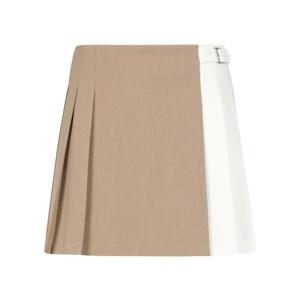 양말제공 [핑골프] 여성 배색 버클 플리츠 큐롯 스커트 121E3PC183