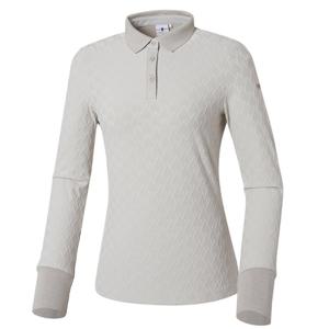 여성 WL 모노그램 폴로 티셔츠 WWU22203E1