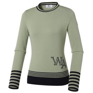 여성 CF 아리아 WA로고 스웨터 WWU22K41K3