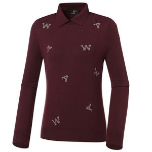 여성 CF 로코코 WA 자수 스웨터 WWU22K42BU