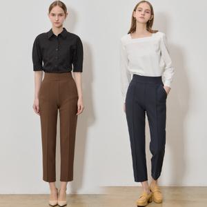 사브리나 밴딩 슬림팬츠