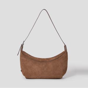 빈폴ACC 이클립스 스웨이드 숄더백 - 브릭 BE59D3M01C