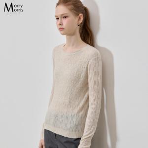 [모리모리스(Morry Morris)] 디테일이 다른 프리미엄 울 라운드 니트 (3종택일)-사이즈 55~88다양