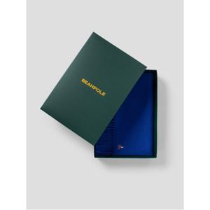 빈폴ACC 울 자전거 컬러자수 솔리드 머플러 - 블루 BE5X84M06P