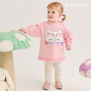 [정상가49,900원]베베 래빗 여아티셔츠 아기맨투맨