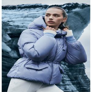 [코오롱스포츠] 여성 볼륨 미드 다운 TVJDW24522GBU