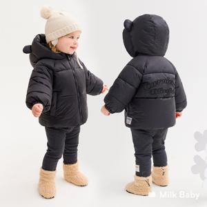 [정상가199,000원]따뜻밀크 마이크로젤 유아패딩점퍼