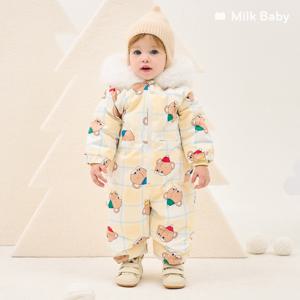 [정상가229,000원]베어친구 유아올인원 방한스키복