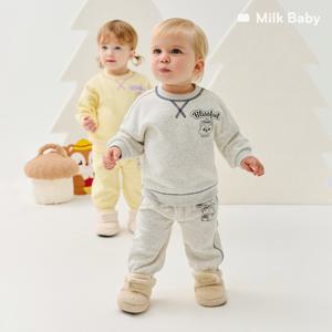 [정상가71,900원]모노스타일 데일리 따뜻기모 유아상하복