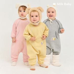 [정상가59,900원] 콩닥콩닥포켓 유아기모수트 아기외출우주복