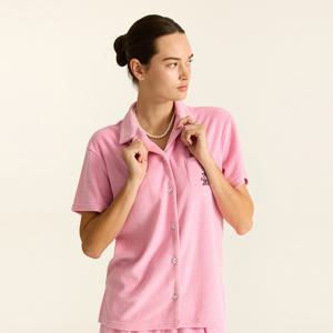 여성 테리 반팔 셔츠 MQ322PTS82