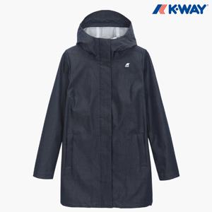 [정가:419,000] 까웨 여성 소피엘 데님 3L 방수 롱자켓 Y231EWJ265