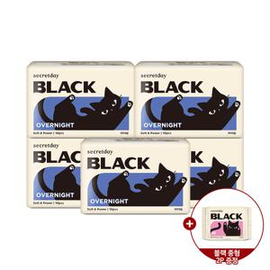 블랙 오버 10P 5팩+중형 2P