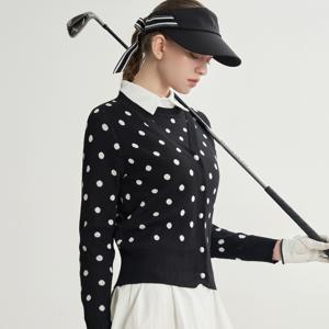 공식몰 [정상가 99,000원] 도트 패턴 캐주얼 베스트 가디건 세트 FM11TP172L