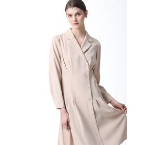 [하프클럽] 샬롯 버튼다운 투턱 원피스 (택가격 368000원)