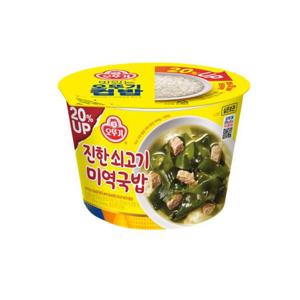 오뚜기 컵밥 진한쇠고기미역국밥 314gx12개입/1BOX