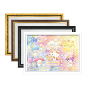 산리오 반짝반짝 디저트 타임 퍼즐 1000P+그레이스 액자 세트