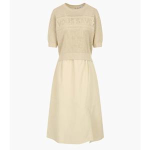 [롯데백화점][나이스크랍]크로셰 니트 원피스 세트 (N242PWK543)