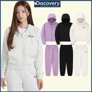디스커버리 여성 크롭 후드집업/조거팬츠 트레이닝세트 DWTR41044,DWTP41044 CJDTT