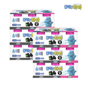 물먹는 하마 참숯 옷장용 제습제 3P x6개