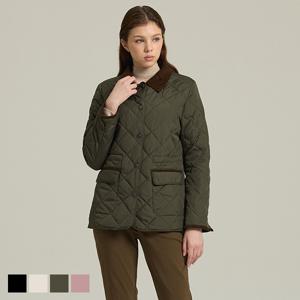 [하프클럽] 코듀로이울웰론퀼팅자켓