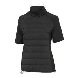 [하프클럽] 여성 구스다운 하프넥 반팔 패딩 티셔츠 EL4LJD032