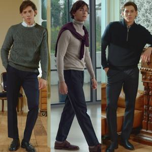 24FW 남성 폰테 기모 팬츠 3종_634184