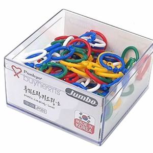 소형 카드고리 플라스틱 링 단어 카드 고리 원형 소지품 낱말카드링 고리링 카드고리