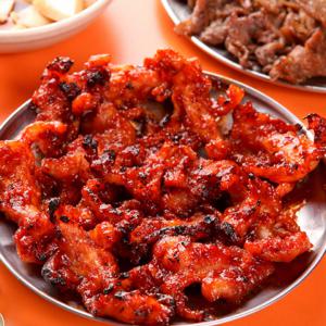 튤립닭발 무뼈닭발 직화구이 오돌뼈 숯불 닭발 술안주 캠핑음식