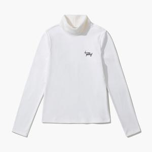 르꼬끄골프 여성 레터링포인트 하이넥 이너 티셔츠 (GO422LILO1)