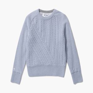 르꼬끄골프 여성 케이블 니트 방풍 스웨터 (GO422LKPO3)