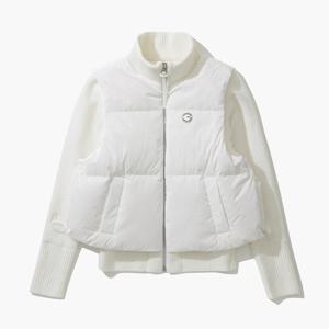 르꼬끄골프 여성 풀집업 하이넥 다운하이브리드 아우터 (GO422LKCO4)