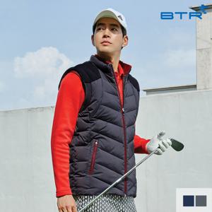 BTR 남성 골프웨어 겨울 중헤비 패딩 조끼 페리그노(남) BPV7511M