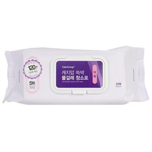 쓱싹 물걸레 청소포 대형 25매 캐치맙
