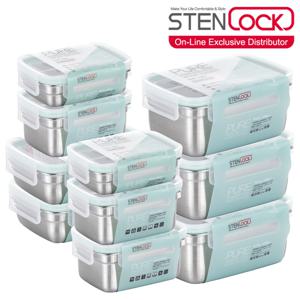 스텐락 퓨어 냉장고정리실속세트6호 10종세트