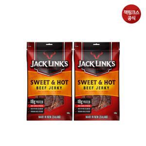 잭링크스 스윗앤핫 100gX2팩 육포 소고기육포