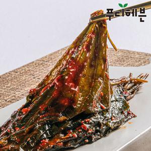 달콤 짭쪼름 밥도둑 양념깻잎무침1kg 외